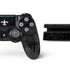 NFL New Orleans Saints Black & White PS4 Slim Bundle Skin